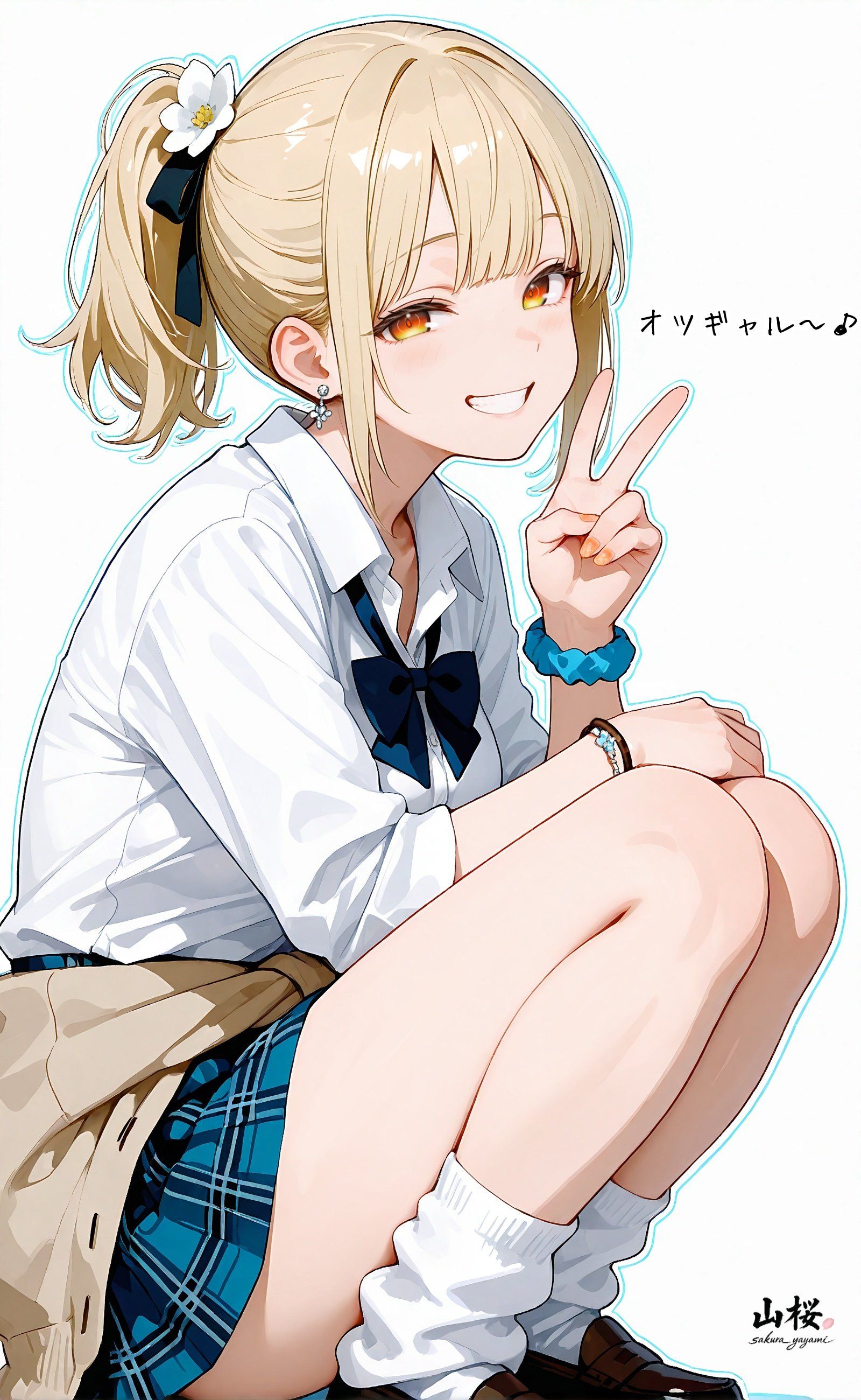 Fond d'écran de fille d'anime japonais en haute définition