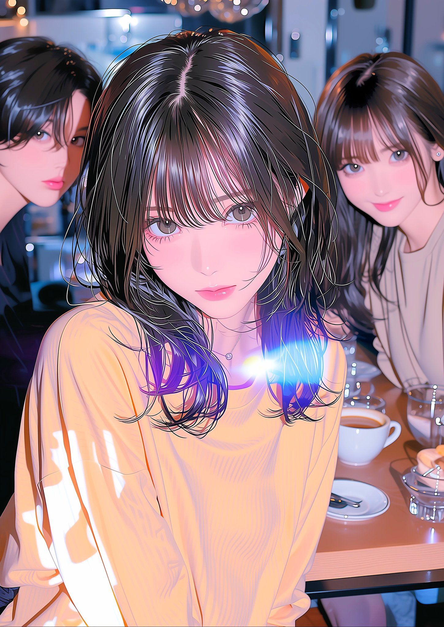 Fond d'écran HD de fille d'anime japonais