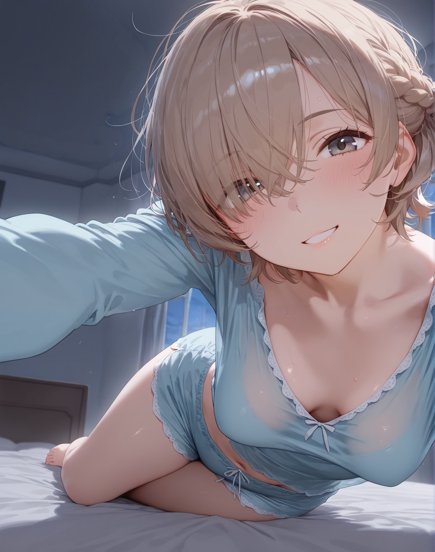 Fondo de pantalla de chica de anime japonés en alta definición