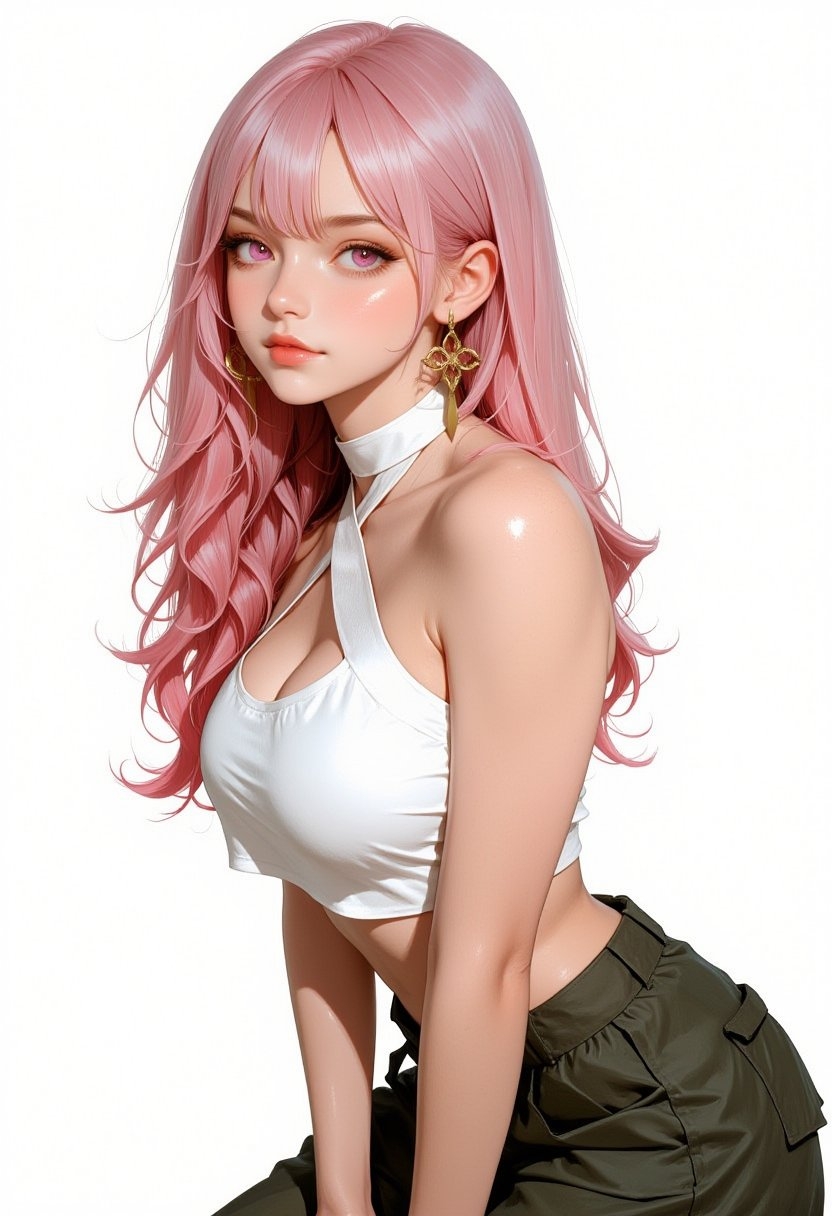 Fond d'écran de fille d'anime japonais en haute définition