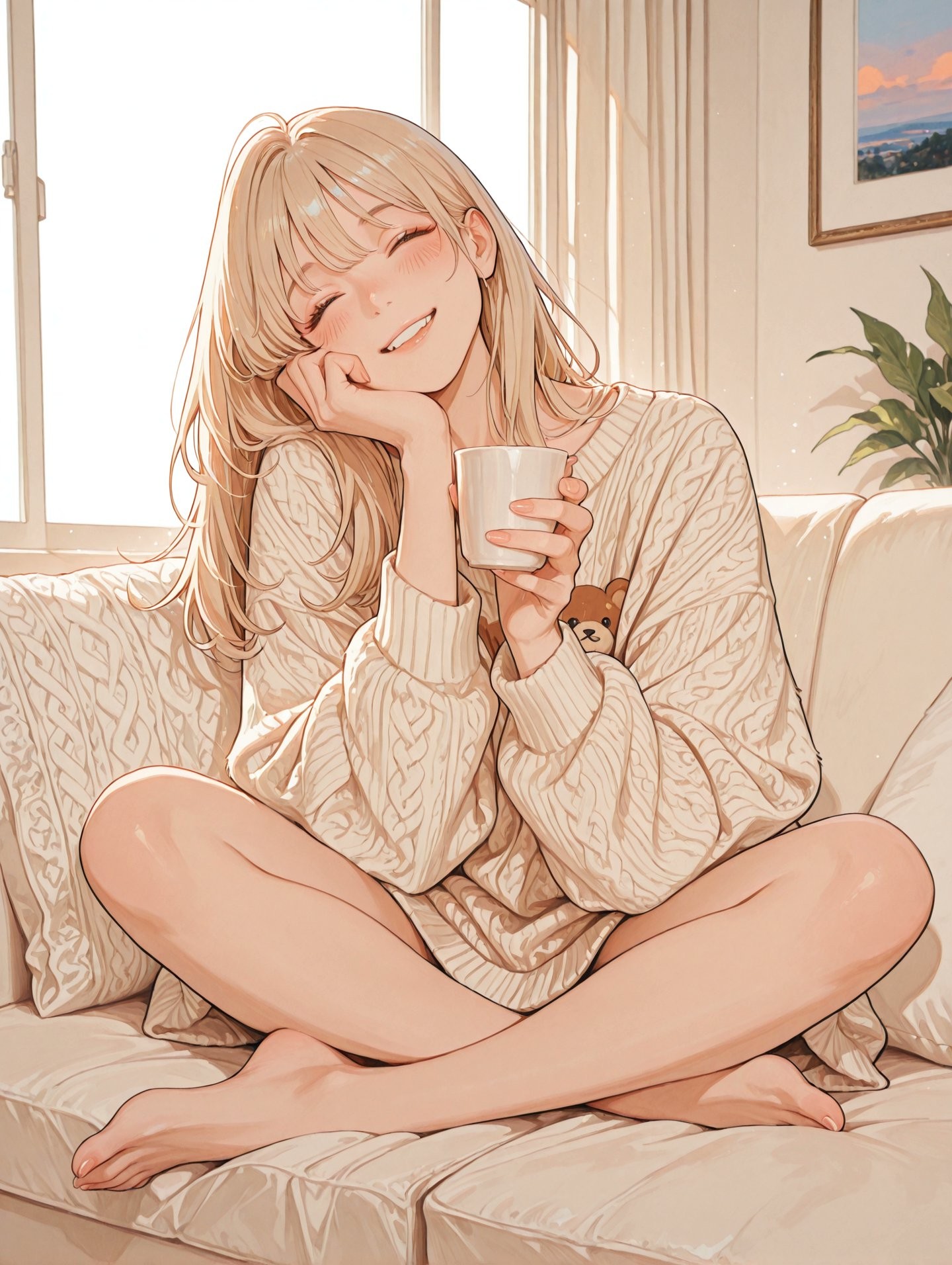 高解像度の日本のアニメの少女の壁紙