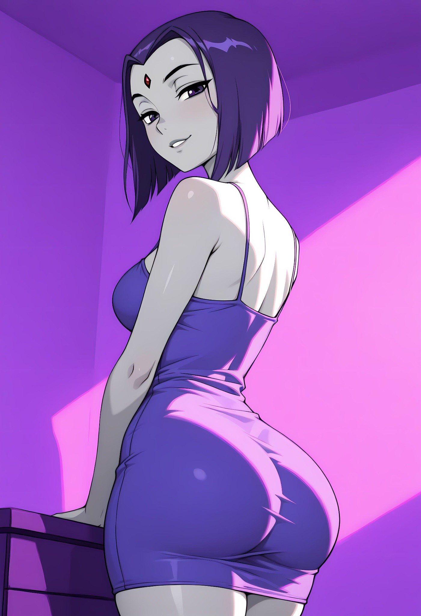 Beau fond d'écran de fille d'anime japonais
