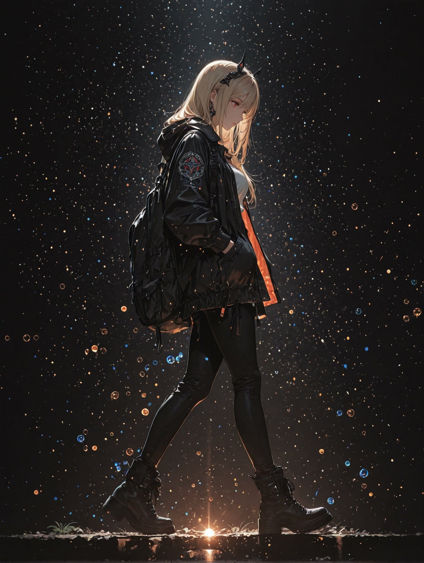 Fondo de pantalla de chica de anime japonés en alta definición