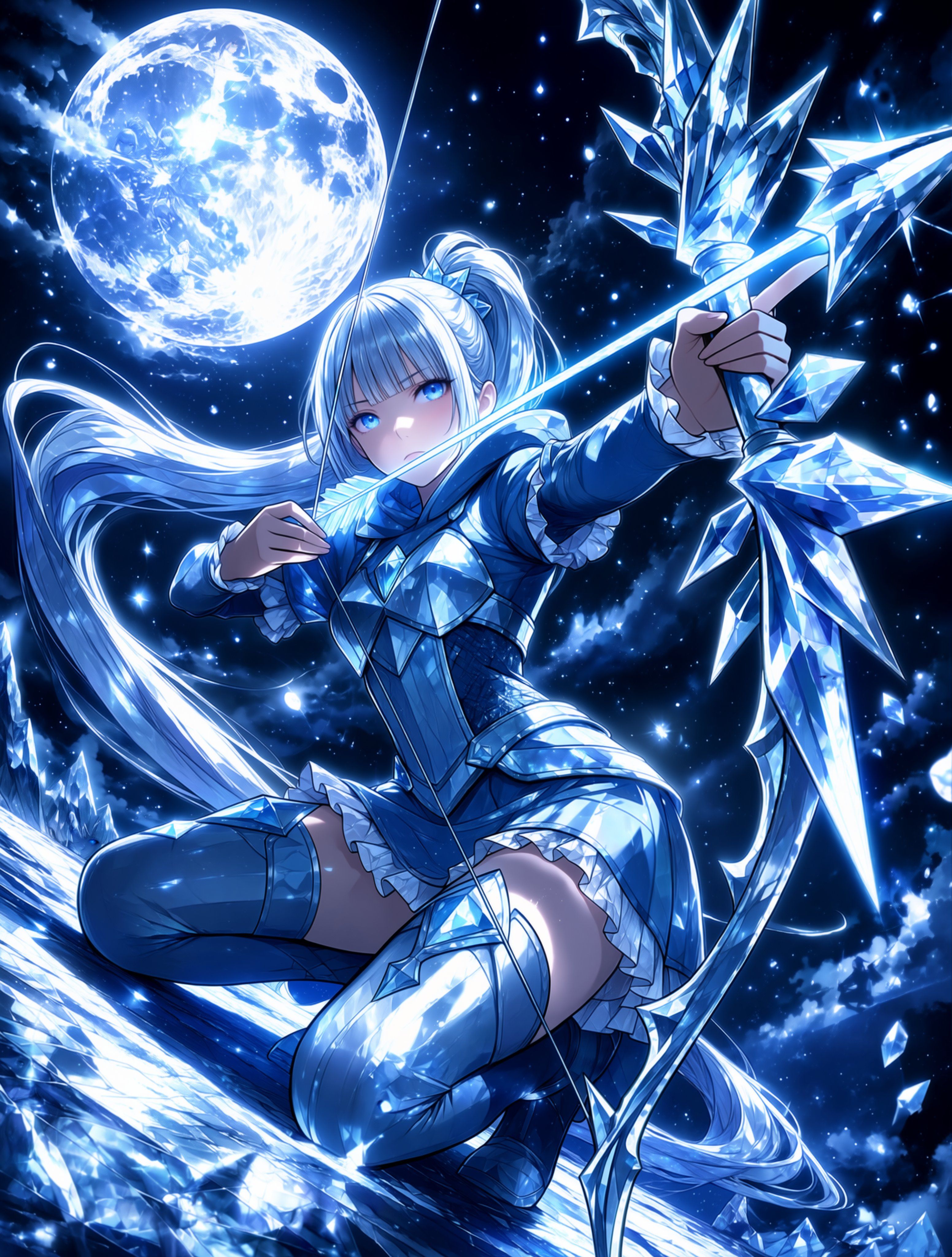 Dark gothic anime girl image