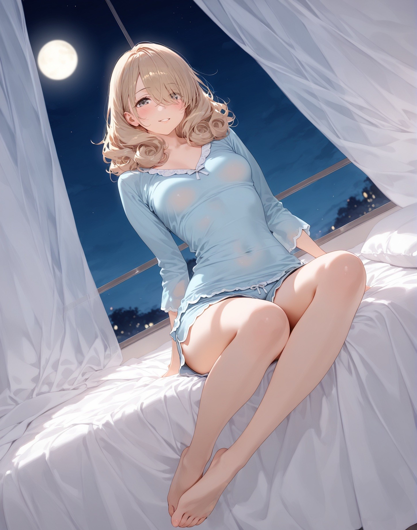 Fondo de pantalla de chica de anime japonés en alta definición