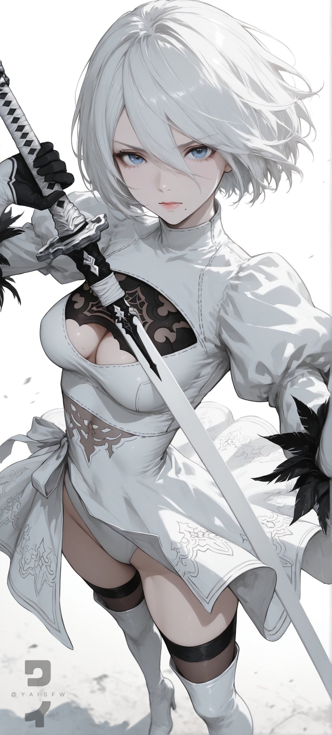 Anime-Mädchen Hintergrundbild für Smartphones