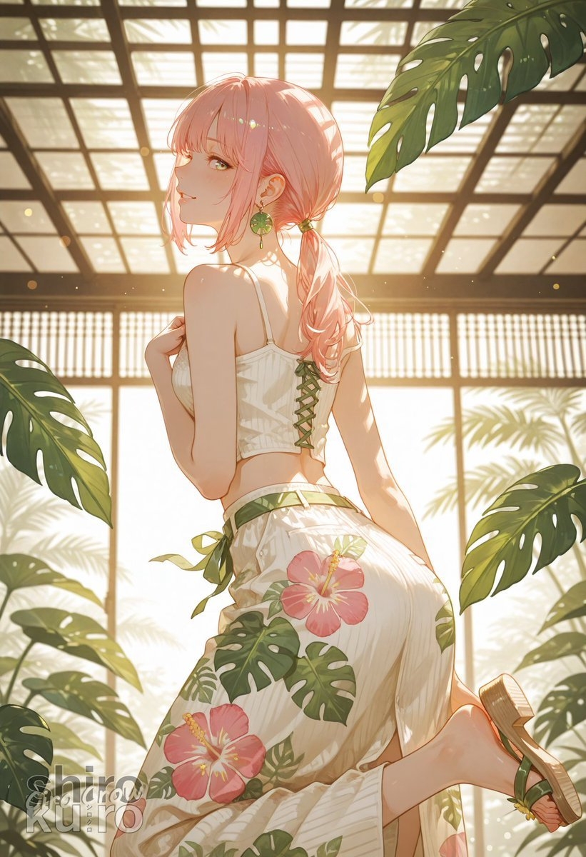 Fondo de pantalla de chica de anime en alta definición