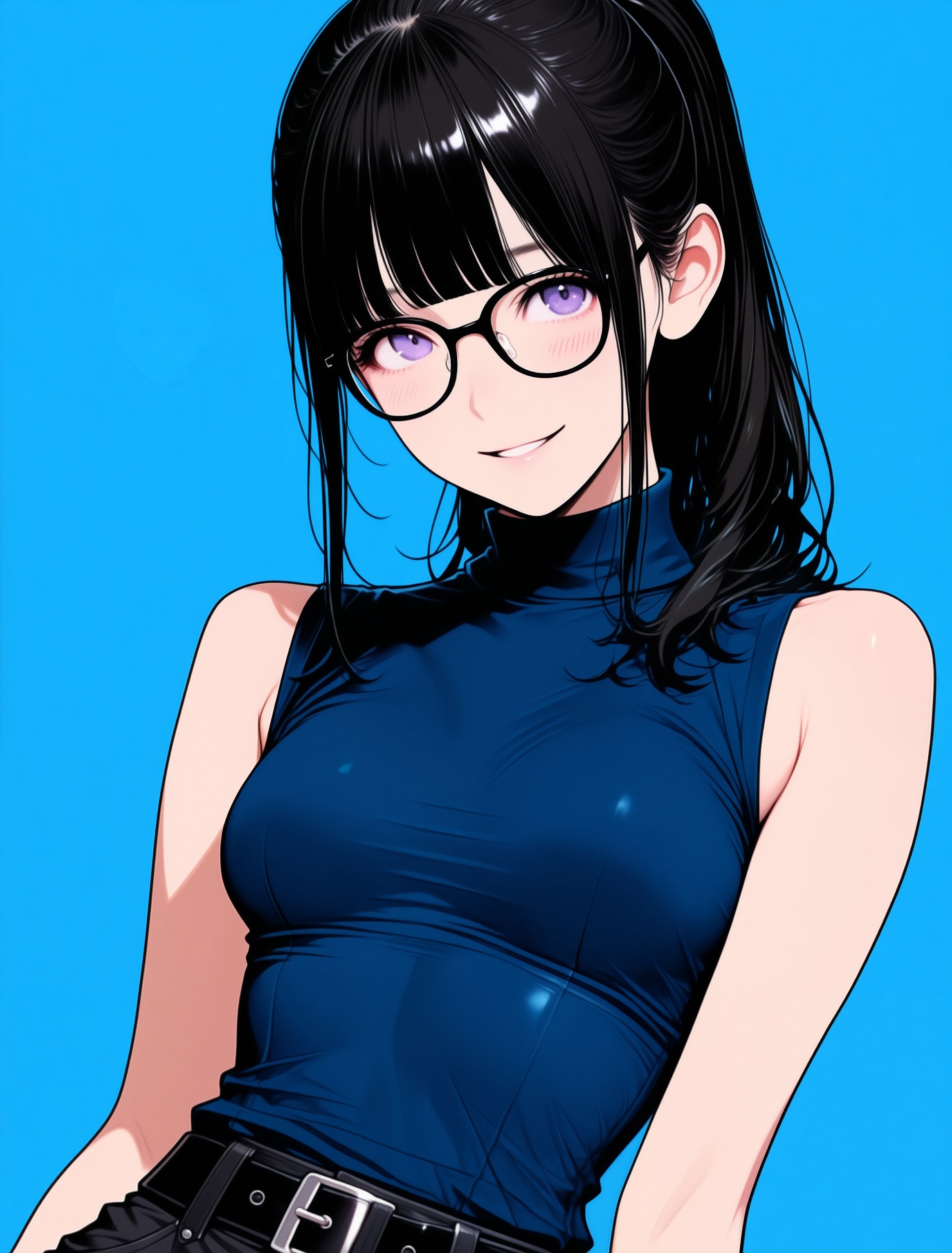 新中式國潮二次元少女壁紙