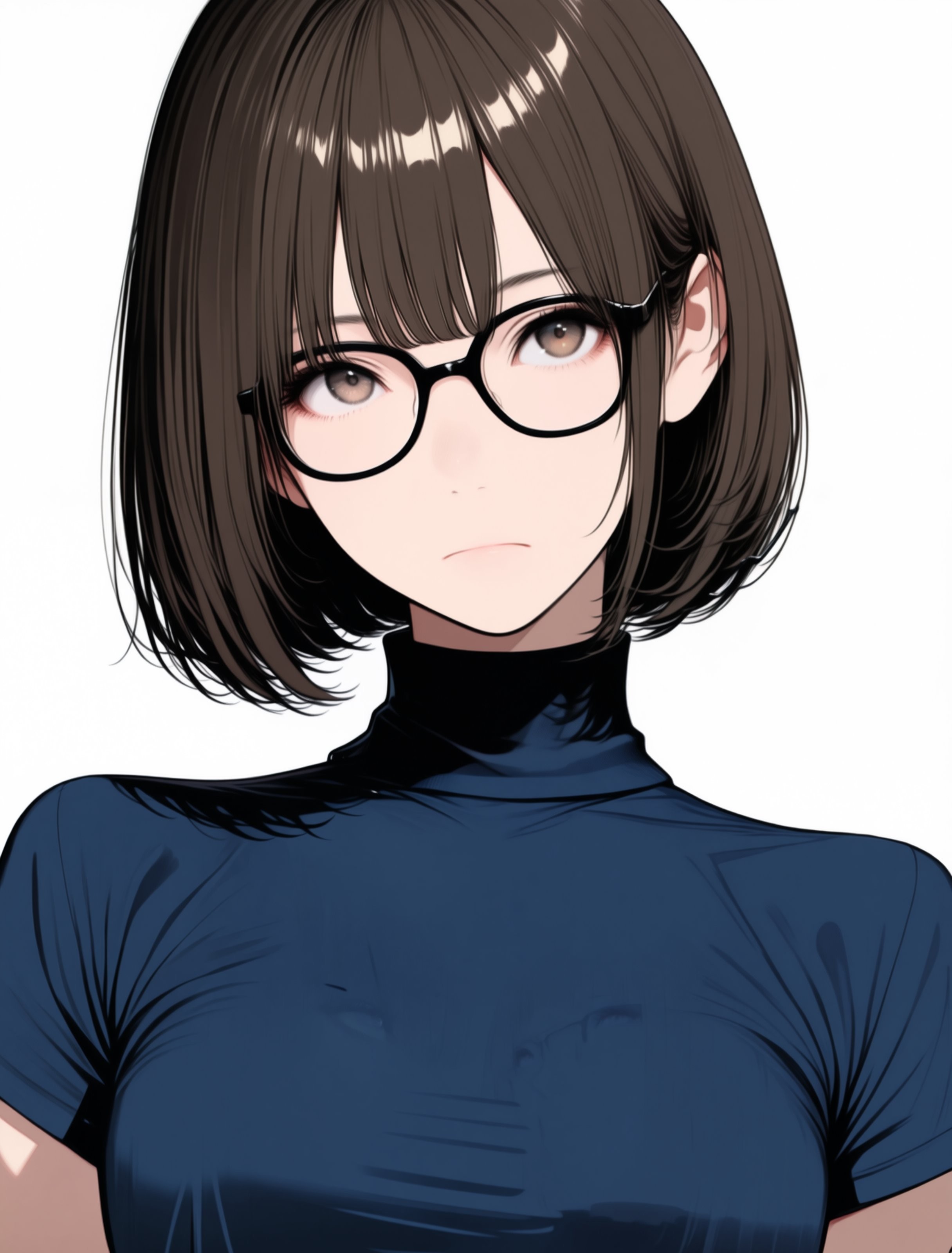 Dark Gothic two-dimensional girl image