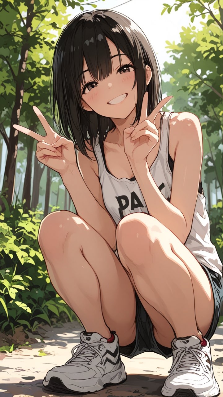 High-definition Japanese anime girl wallpaper