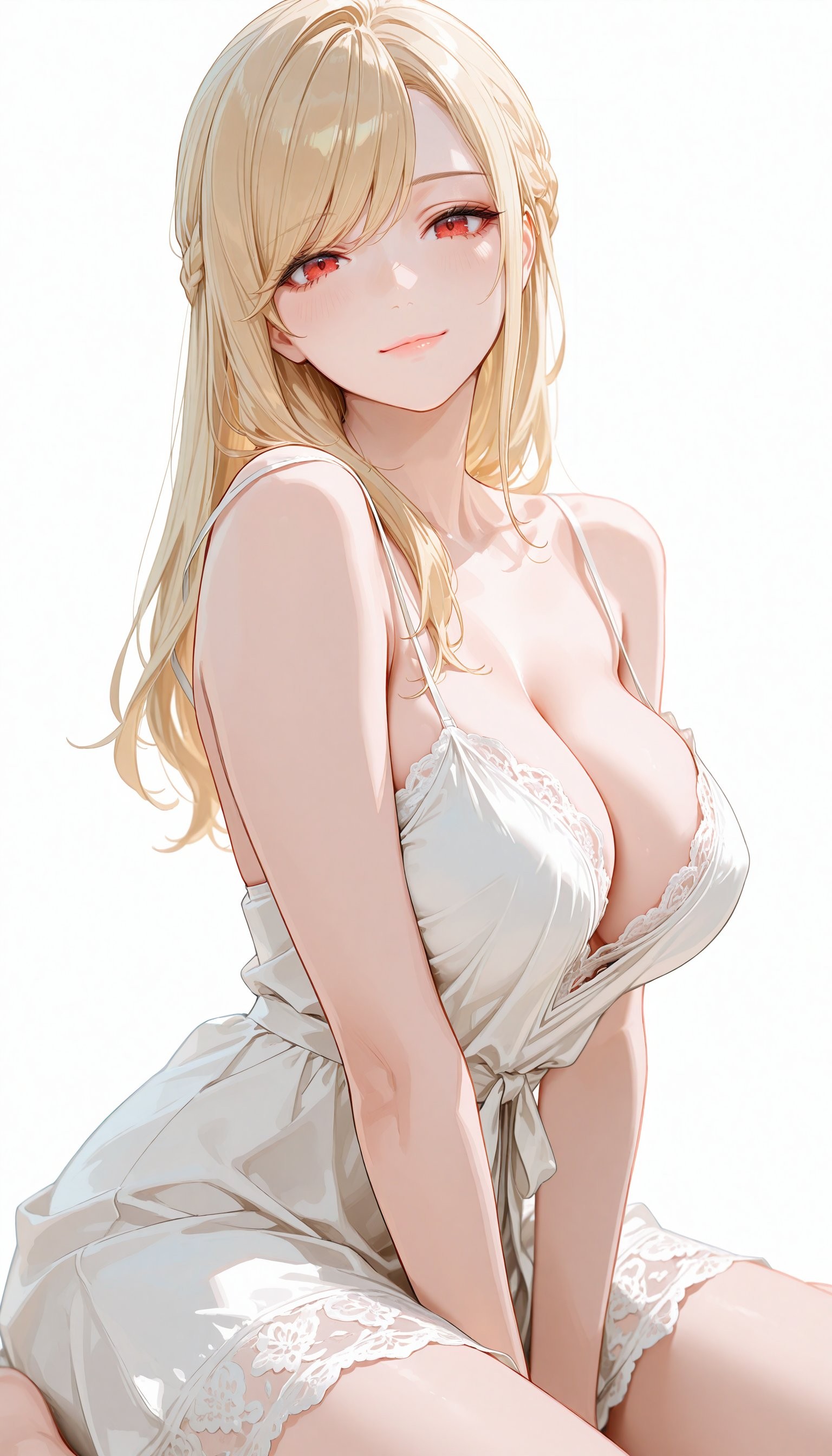 Papel de parede de garota de anime japonês em alta definição