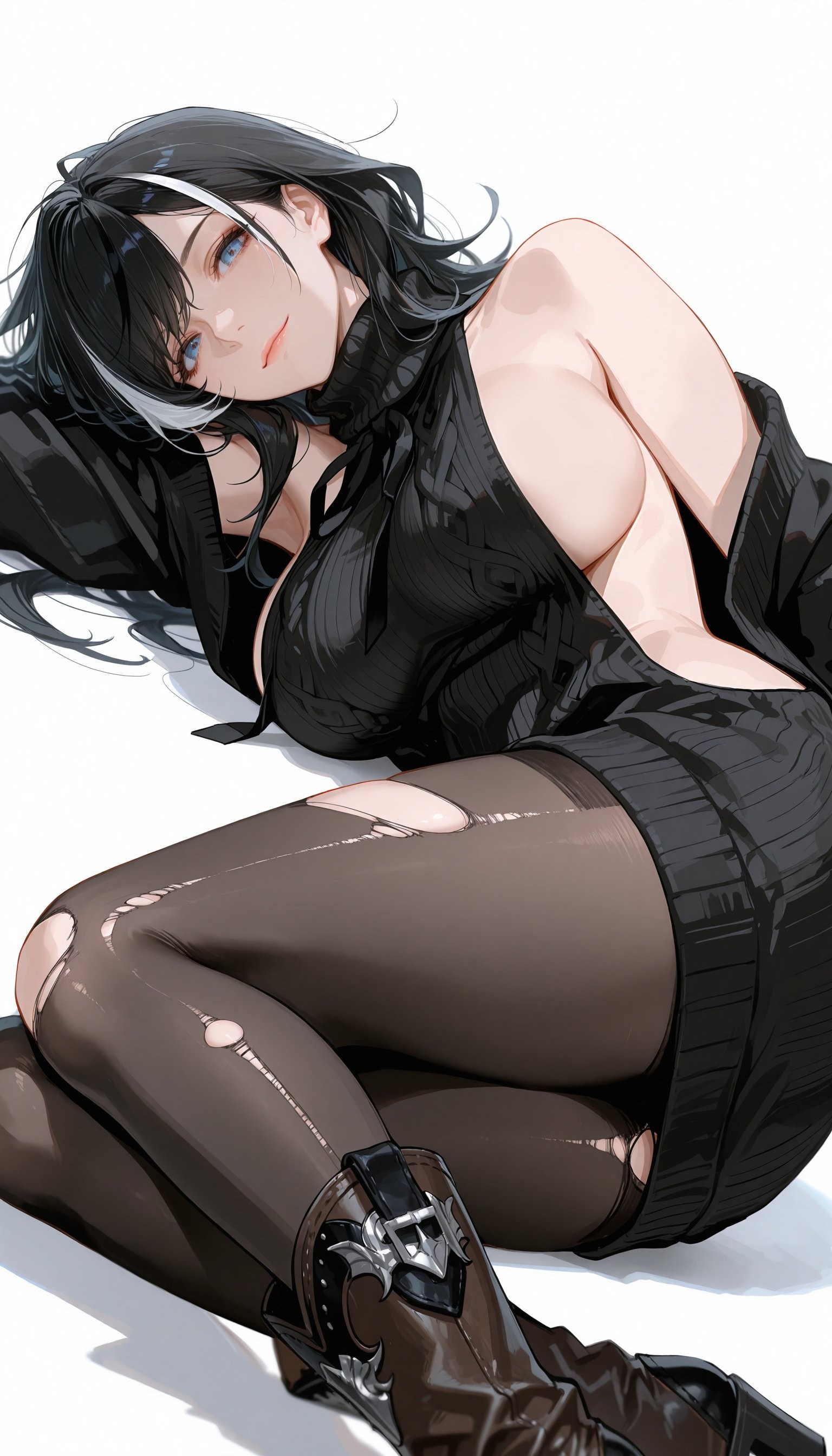 Dark Gothic two-dimensional girl wallpaper