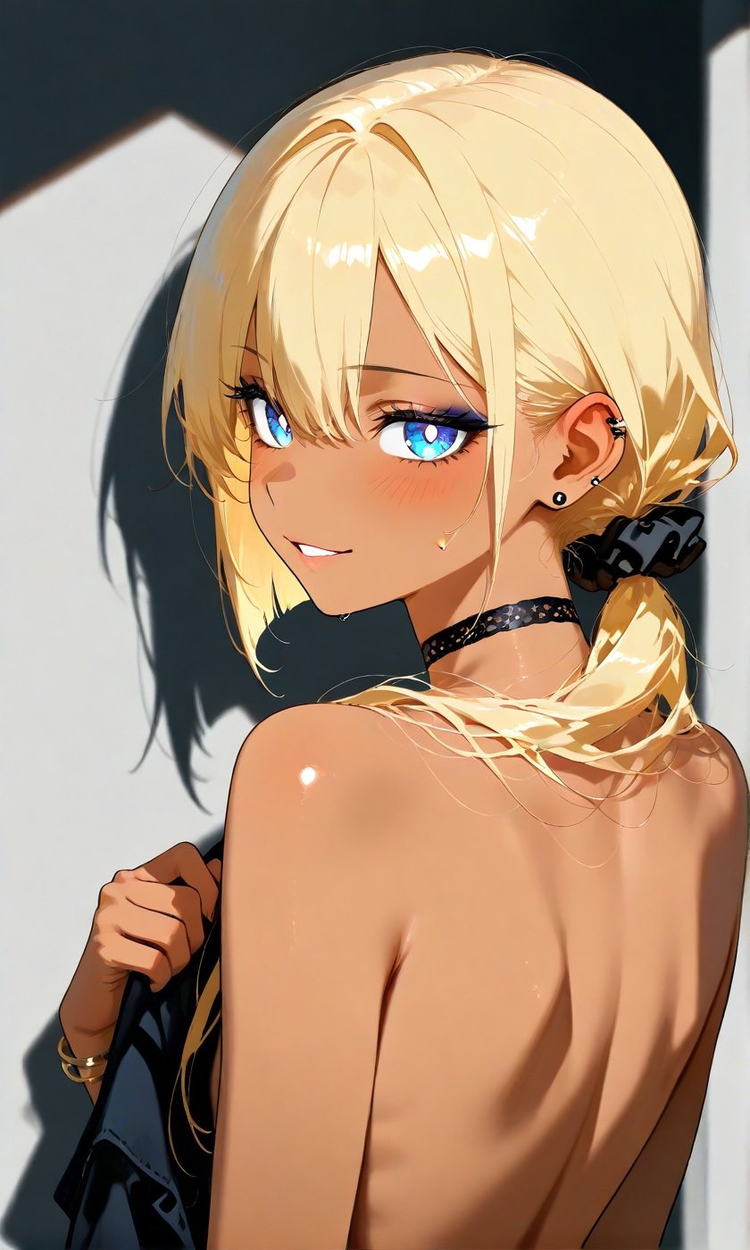 Belo papel de parede para celular de menina de anime japonês em HD