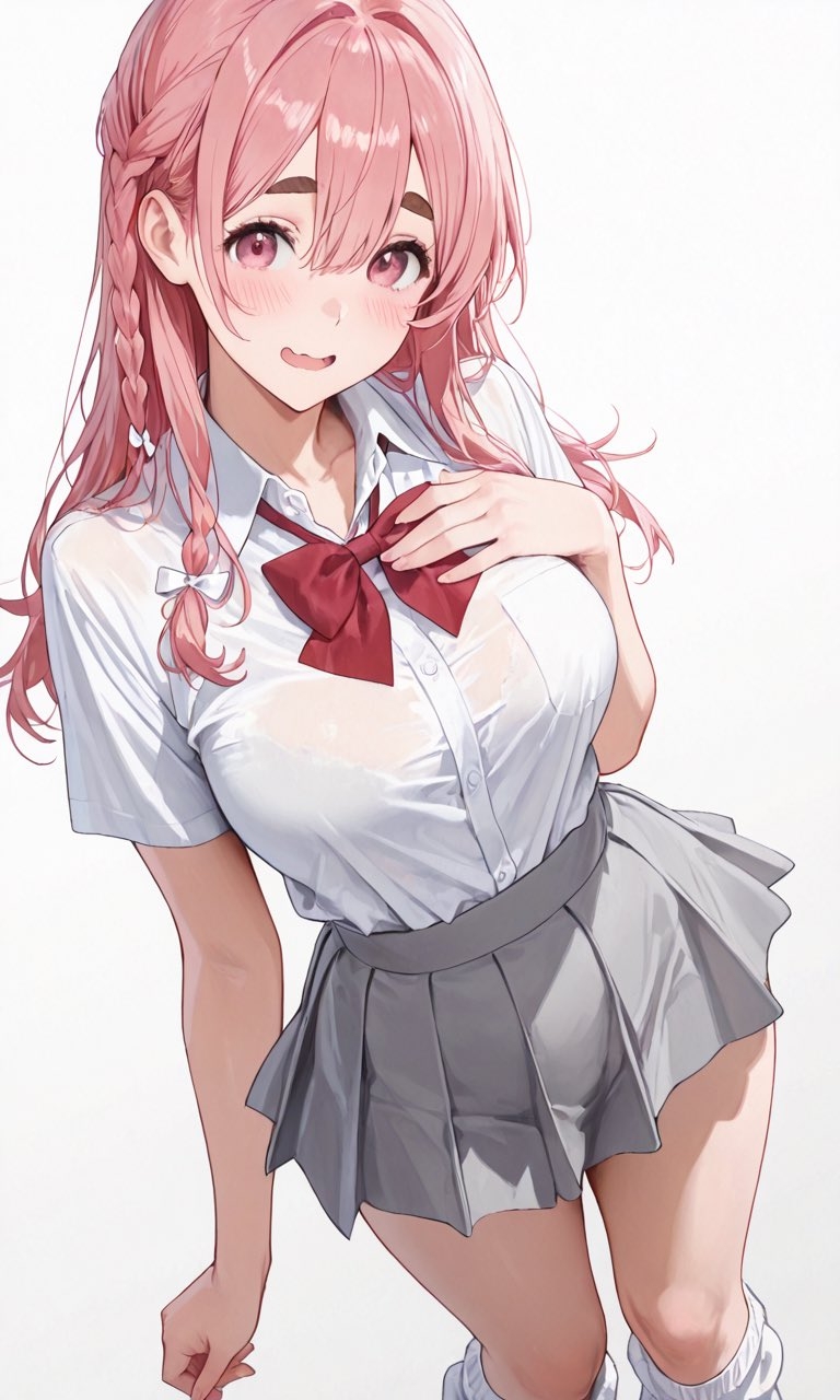 Papel de parede de garota de anime japonês em alta definição
