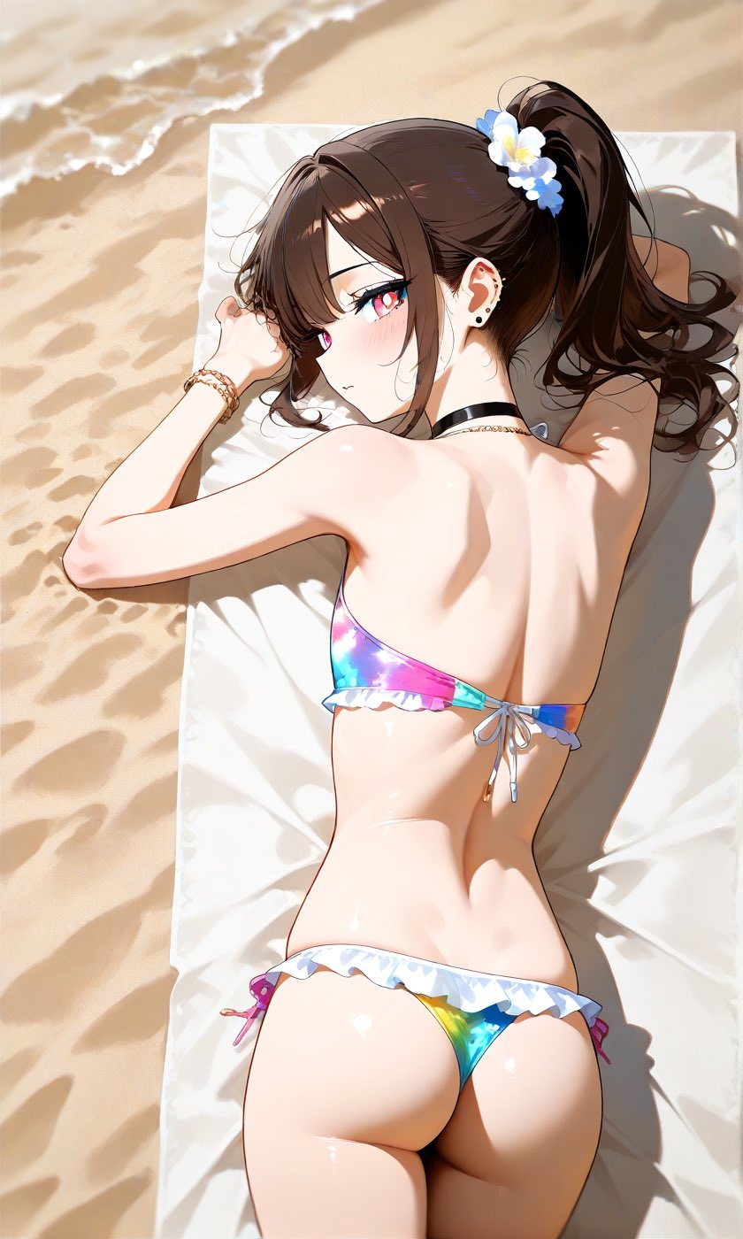 Hermoso fondo de pantalla de chica de anime en alta definición