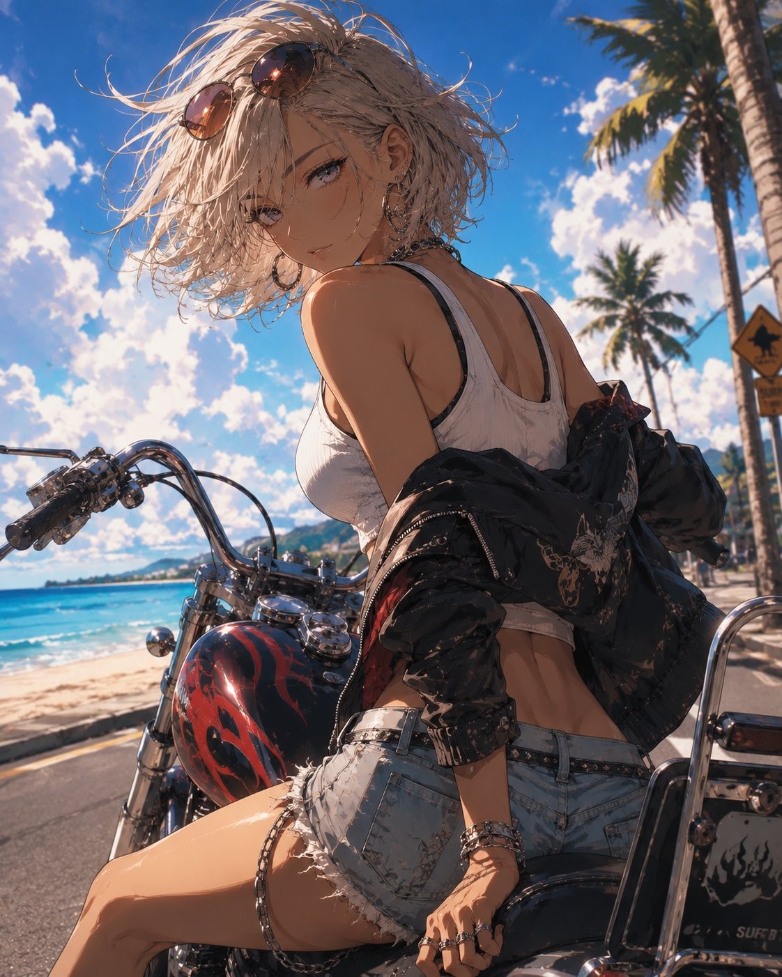Fondo de pantalla de chica de anime japonés en alta definición