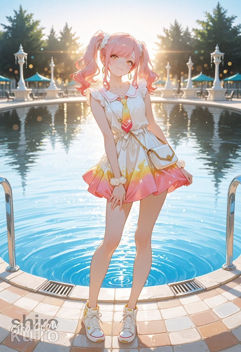 Hochauflösender Japanischer Anime-Mädchen-Hintergrund