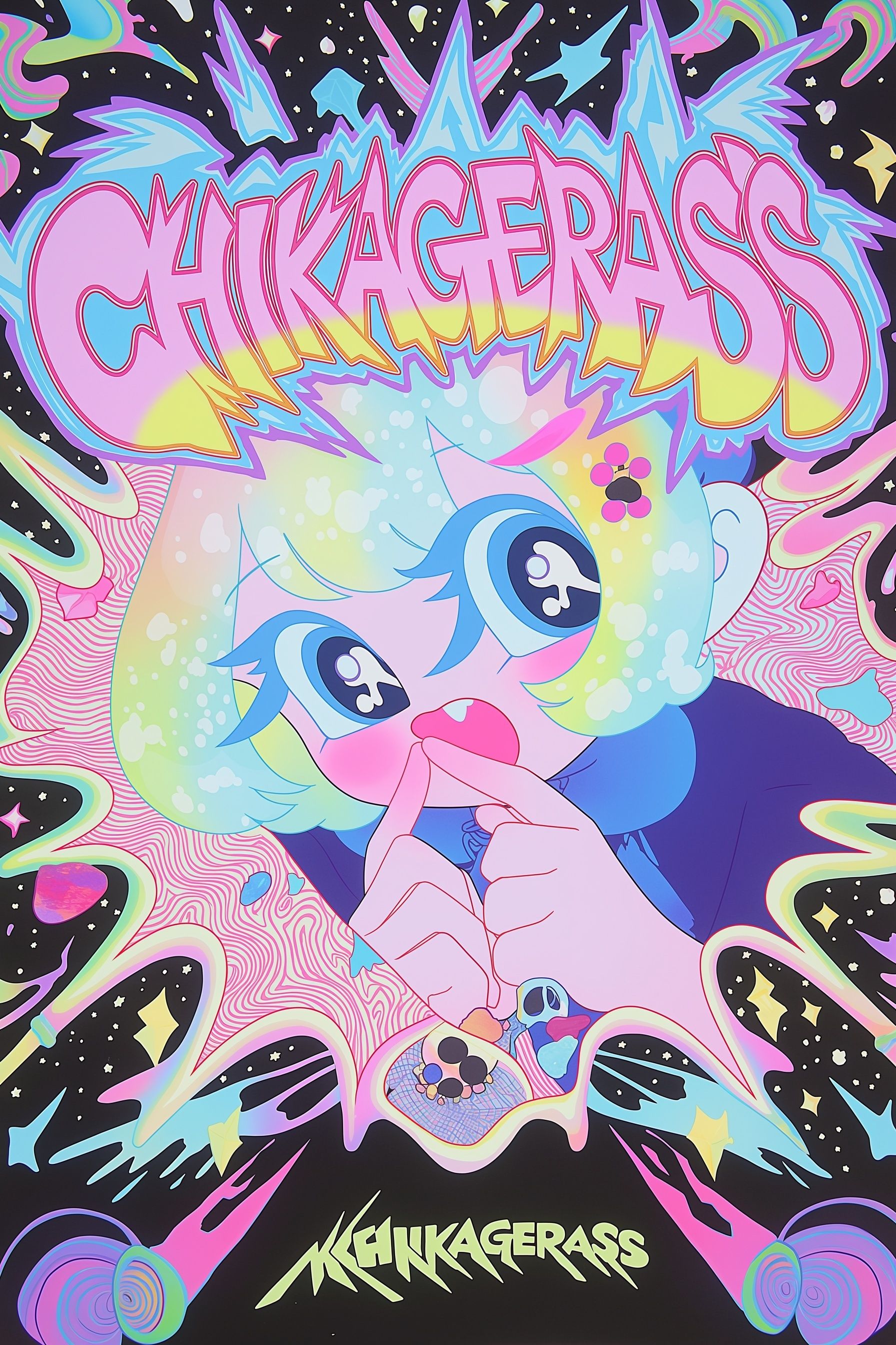 Chaotisches symmetrisches Design von CHIKAGERASS